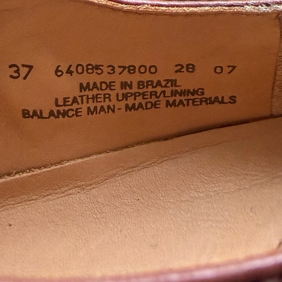 Dansko Brown Leather Mary Jane Comfort Shoes – Size 37 (6.5–7) - Picture 4 of 7